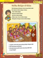buku pintar aktivitas TK A-B Worksheet PAUD TK A-B Budi Pekerti Belajar di Kelas