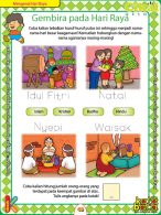 buku pintar aktivitas TK A-B Worksheet PAUD TK A-B Mengenal Hari Raya Keagamaan