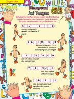 buku pintar aktivitas TK A-B Worksheet PAUD TK A-B Mengenal Jari Tangan