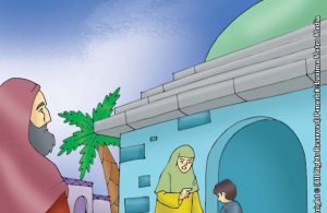 Nabi Ilyasa' Menolong Anak yang Sedang Dianiaya Seorang Wanita Bangsawan