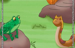 Anak Katak yang Berteman dengan Anak Ular