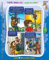 Komik Karakter Anak Bangsa cinta tanah air38