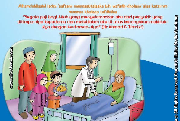 belajar mengenal adab dan doa menjenguk orang sakit