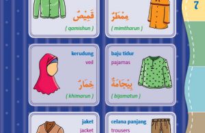 download gratis ebook pdf kamus bergambar 3 bahasa indonesia, inggris, arab pakaian 1