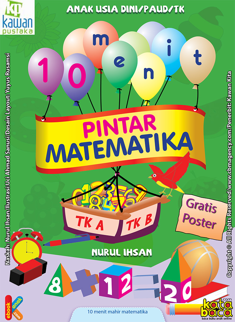 Download Gratis Ebook 10 Menit Pintar Matematika Untuk Paud Tk