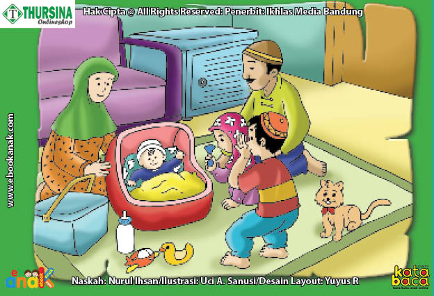 gambar adab islam menyambut kelahiran bayi