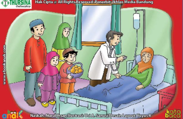gambar adab menjenguk orang sakit