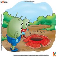 ilustrasi rahasia keajaiban bumi rafflesia arnoldi bunga terbesar di dunia2