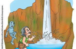 ilustrasi rahasia keajaiban bumi santo angel air terjun tertinggi dan terbesar di bumi