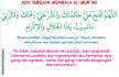 khat bacaan doa sebelum membaca al quran