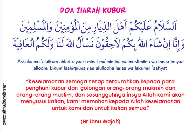 khat bacaan doa ziarah kubur Ebook Anak 