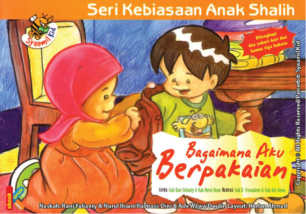 download gratis ebook pdf seri kebiasaan anak shalih bagaimana aku berpakaian