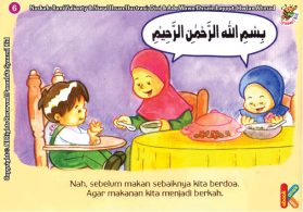 seri kebiasaan anak shalih berdoa sebelum makan agar berkah