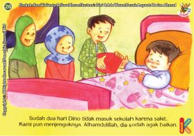 seri kebiasaan anak shalih menjenguk teman jika sakit