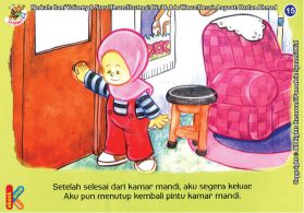 seri kebiasaan anak shalih selalu menutup pintu kamar mandi