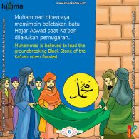 Ebook Seri Belajar Islam Sejak Usia Dini Nabi Muhammad Idolaku, Apa yang Dilakukan Nabi Muhammad Saat Pemugaran Kabah