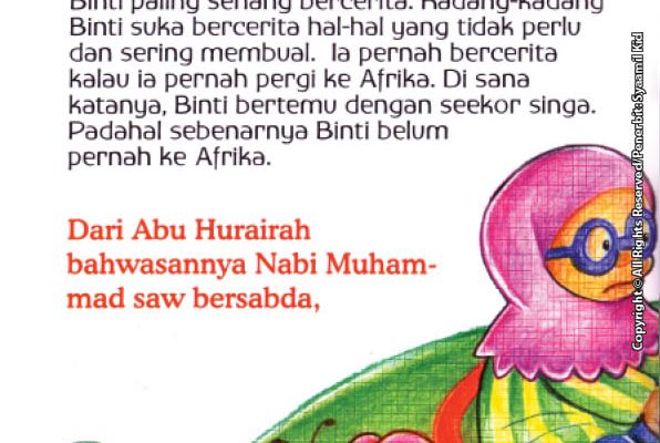 baca online seri hadis kecil berakhlak baik, yuk! Keutamaan Bicara yang Baik Atau Lebih Baik Diam