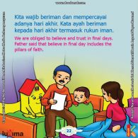 ebook seri belajar sejak usia dini Mengenal Rukun Iman, Kita Wajib Beriman dan Mempercayai Hari Akhir Karena Termasuk Rukun Iman