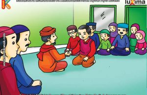 ilustrasi seri belajar islam sejak usia dini mengenal rukun islam, Bacaan Syahadat Selalu Dibaca Setiap Shalat