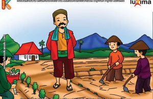 ilustrasi seri belajar islam sejak usia dini mengenal rukun islam, Petani Setiap Tahun Membayar Zakat Hasil Pertaniannya