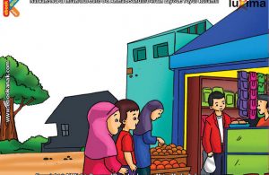 ilustrasi seri belajar islam sejak usia dini mengenal rukun islam, Setiap Tahun Pedagang Membayar Zakat Hasil Berdagangnya