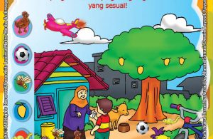 ebook seri belajar islam sejak usia dini Aku Senang Bersedekah, Lembar Aktivitas PAUD TK Menghubungkan Gambar yang Sesuai
