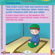 ebook seri belajar islam sejak usia dini Ayo Kita Shalat, Tasyahud Awal Dilakukan dalam Shalat yang Jumlah Rokaatnya Lebih dari Dua