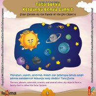 ebook seri sains anak mengenal alam semesta Rahasia Keajaiban Ruang Angkasa, Keluarga Benda di Langit Disebut Tata Surya