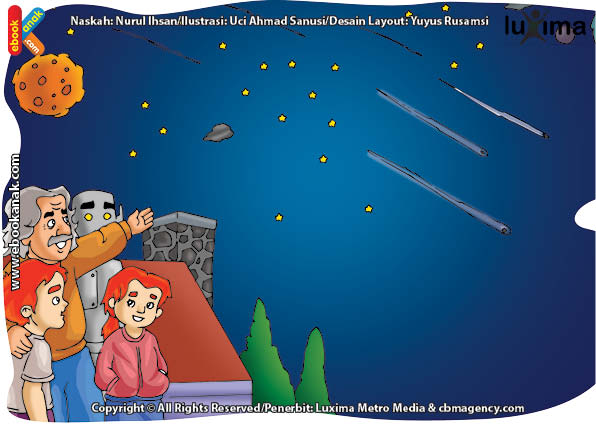 ilustrasi rahasia keajaiban ruang angkasa, Ada 60 Ribu Meteor Jatuh ke Bumi Selama 1 Jam Saat Hujan Meteor