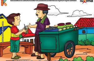 ilustrasi seri belajar islam sejak usia dini aku senang bersedekah, Jika Kita Bersedekah, Allah Pun Akan Mencukupi Kebutuhan Kita