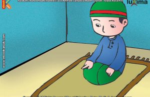 ilustrasi seri belajar islam sejak usia dini ayo kita shalat, Tasyahud Awal Dilakukan dalam Shalat yang Jumlah Rokaatnya Lebih dari Dua