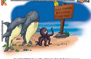 ilustrasi seri sains anak mengenal alam semesta rahasia keajaiban lautan, Inilah Alasan Kenapa Laut Ini Dinamai Laut Mati