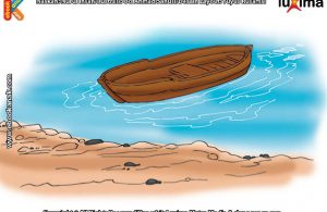 ilustrasi seri sains anak mengenal alam semesta rahasia keajaiban lautan, Inilah Penyebab Air Laut Bisa Pasang Surut