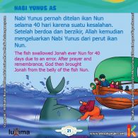 ebook Mengenal Nabi dan Rasul, Nabi Yunus Ditelan Ikan Nun Selama 40 Hari