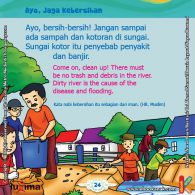 ebook seri belajar islam sejak usia dini Ayo Belajar Hadits, Kata Nabi, Kebersihan Itu Sebagian dari Iman