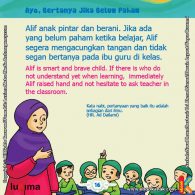 ebook seri belajar islam sejak usia dini Ayo Belajar Hadits, Kata Nabi, Pertanyaan yang Baik itu Sebagian dari Ilmu