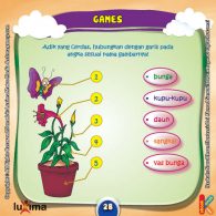 ebook seri sains mengenal alam semesta Rahasia Keajaiban Tumbuhan, Lembar Aktivitas PAUD TK Menghubungkan Garis dengan Gambar
