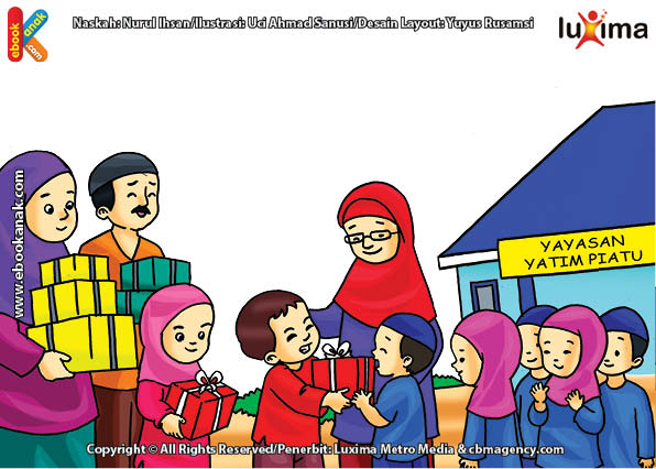 25 Gambar  Kartun  Menyantuni Anak  Yatim  Gambar  Kartun  Mu