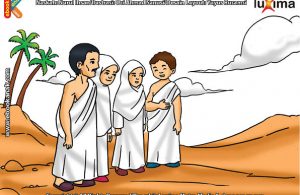 ilustrasi seri belajar islam sejak usia dini ayo belajar manasik haji, Berapa Lama Jamaah Haji Melaksanakan Ibadah Wukuf di Padang Arafah