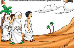 ilustrasi seri belajar islam sejak usia dini ayo belajar manasik haji, Berapa Putaran Jamaah Haji Melakukan Ibadah Sai