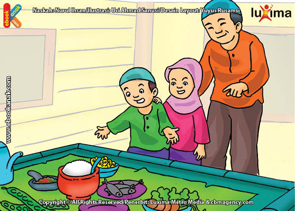 ilustrasi seri mengenal islam sejak usia dini mengenal hukum allah, Kenapa Makan Petai Hukumnya Makruh
