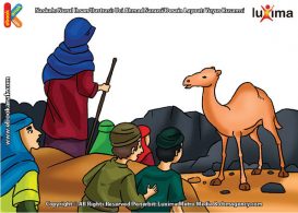 ilustrasi seri mengenal islam sejak usia dini mengenal nabi dan rasul, Apa Permintaan Kaum Tsamud kepada Nabi Saleh