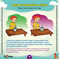 Ebook Rahasia Keajaiban Benda, Kenapa Benda Berbahan Logam Bisa Cepat Menghantarkan Panas