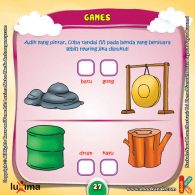 Ebook Rahasia Keajaiban Suara dan Bunyi, Lembar Aktivitas PAUD TK Mengenal Suara yang Lebih Nyaring