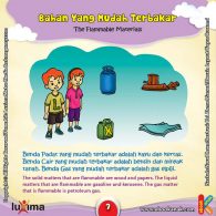 ebook seri sains anak alam semesta Rahasia Keajaiban Api, Hati-Hati, Inilah 3 Jenis Benda yang Mudah Terbakar!