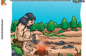 ilustrasi rahasia keajaiban api, Bagaimana Cara Manusia Purba Menemukan Api