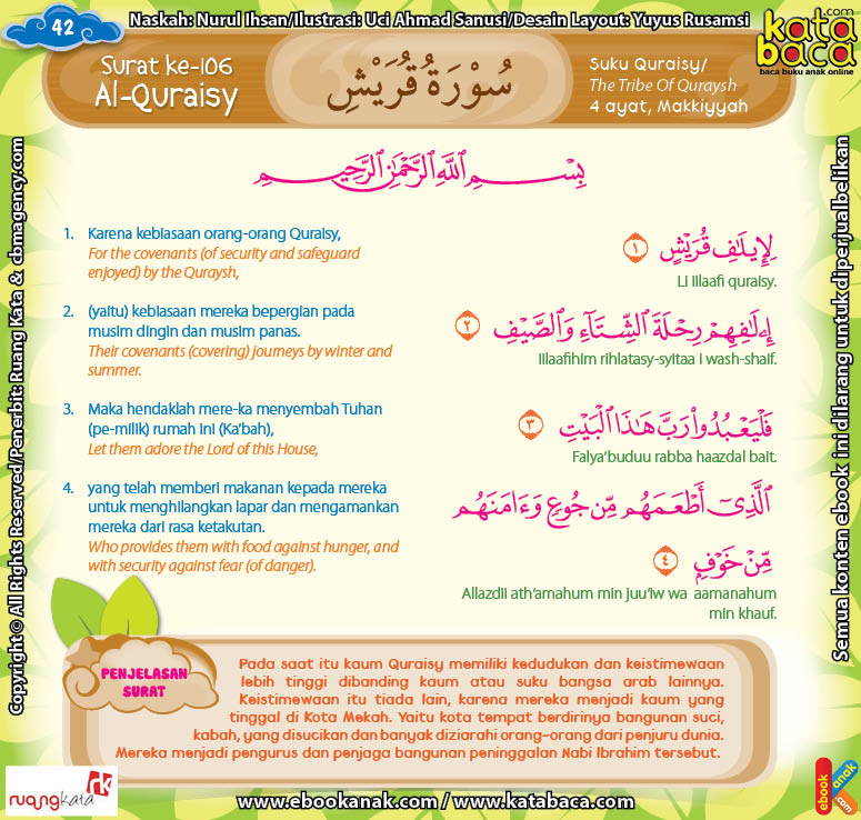 Download Ebook Juz Amma Bergambar 3 Bahasa For Kids Surat