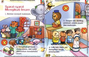 Download Ebook Seri Fiqih Anak Asyiknya Aku Shalat Berjamaah, Syarat-Syarat Mengikuti Imam