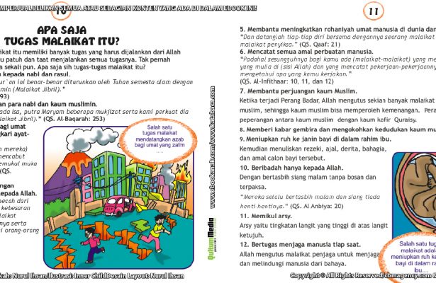 Download Ebook Seri Rukun Iman, Apa Saja Tugas Malaikat Itu