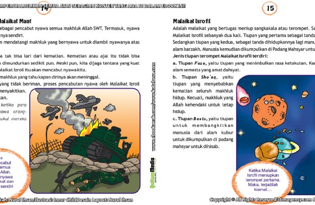 Download Ebook Seri Rukun Iman, Malaikat Izroil dan Malaikat Isrofil